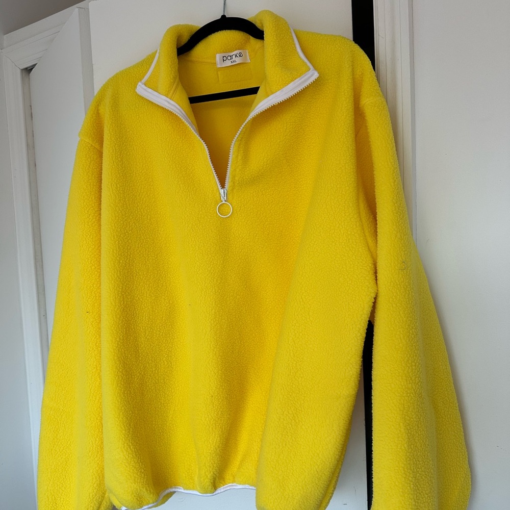 Brand new Parke Boat Fleece Sweatshirt